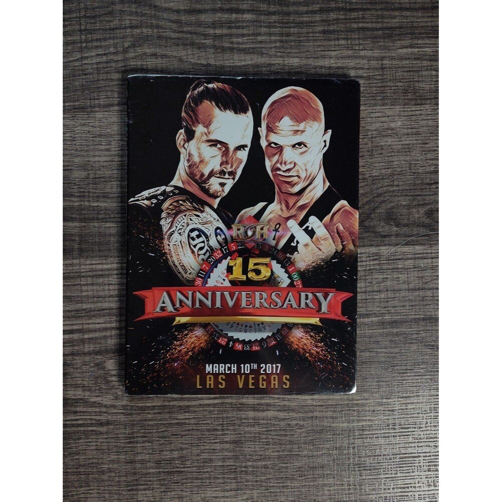 Brand New Sealed RING OF HONOR - 15th ANNIVERSARY 2017 DVD  Las Vegas WRESTLING